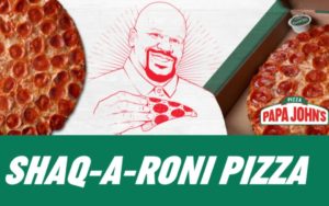 Read more about the article Papa John’s “Shaq-A-Roni” Ad, is “Pack-A-Baloney” Bad