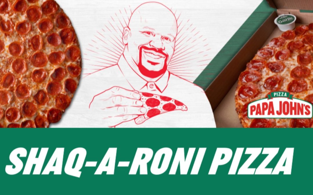 You are currently viewing Papa John’s “Shaq-A-Roni” Ad, is “Pack-A-Baloney” Bad