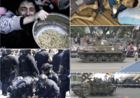 While the US & Israel Weaponize Starvation, Trump Attacks Basic Rights, and Throws Himself a $45 Million Military Parade
